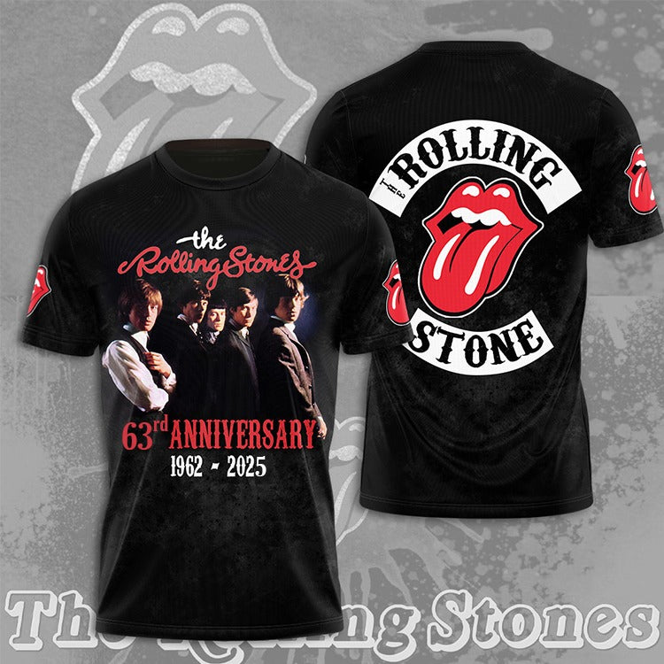 The Rolling Stones 3D Apparel T-Shirt