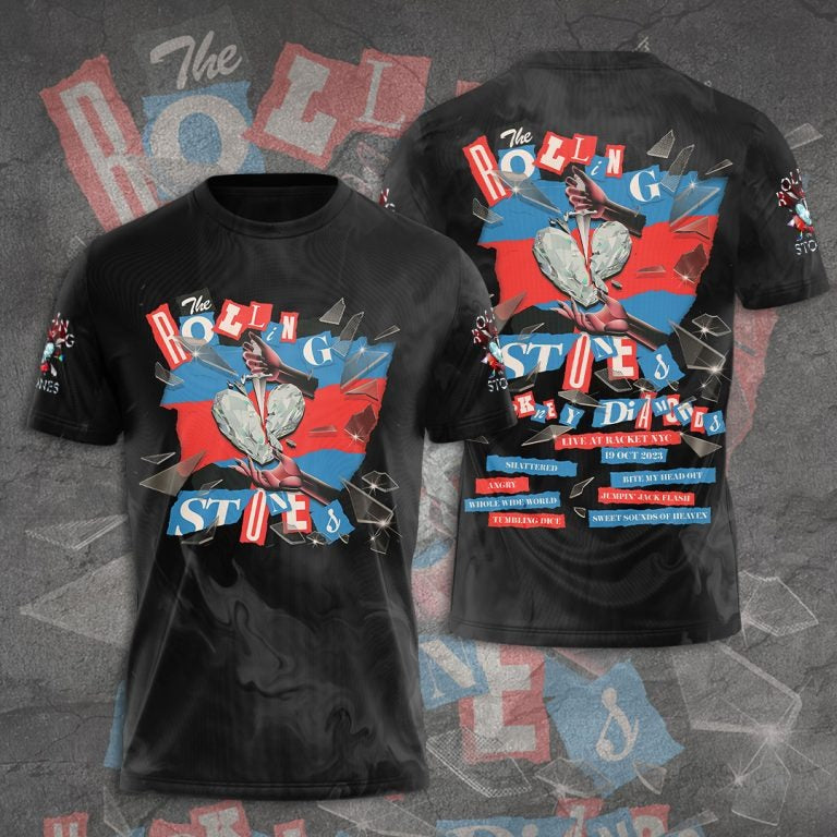 The Rolling Stones 3D Apparel T-Shirt
