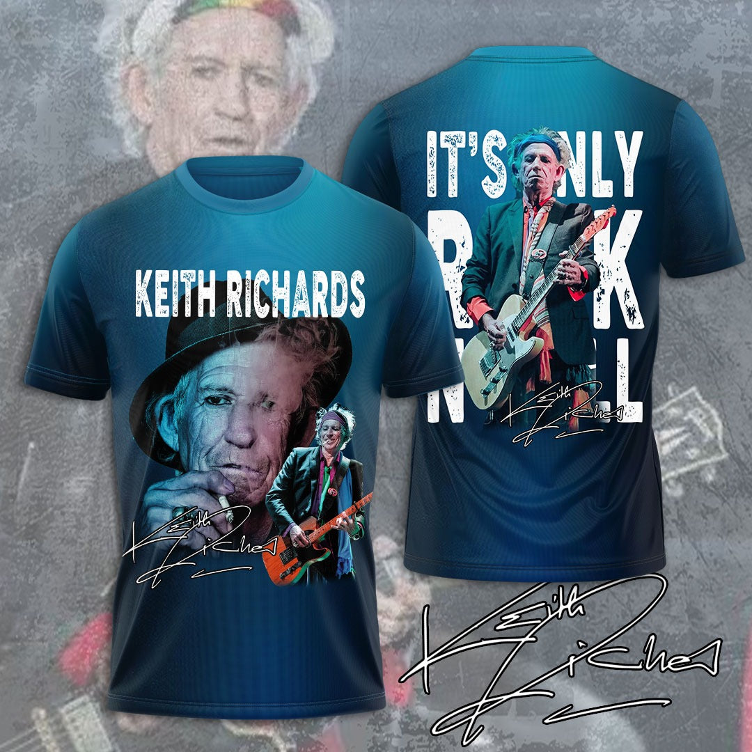 The Rolling Stones 3D Apparel T-Shirt