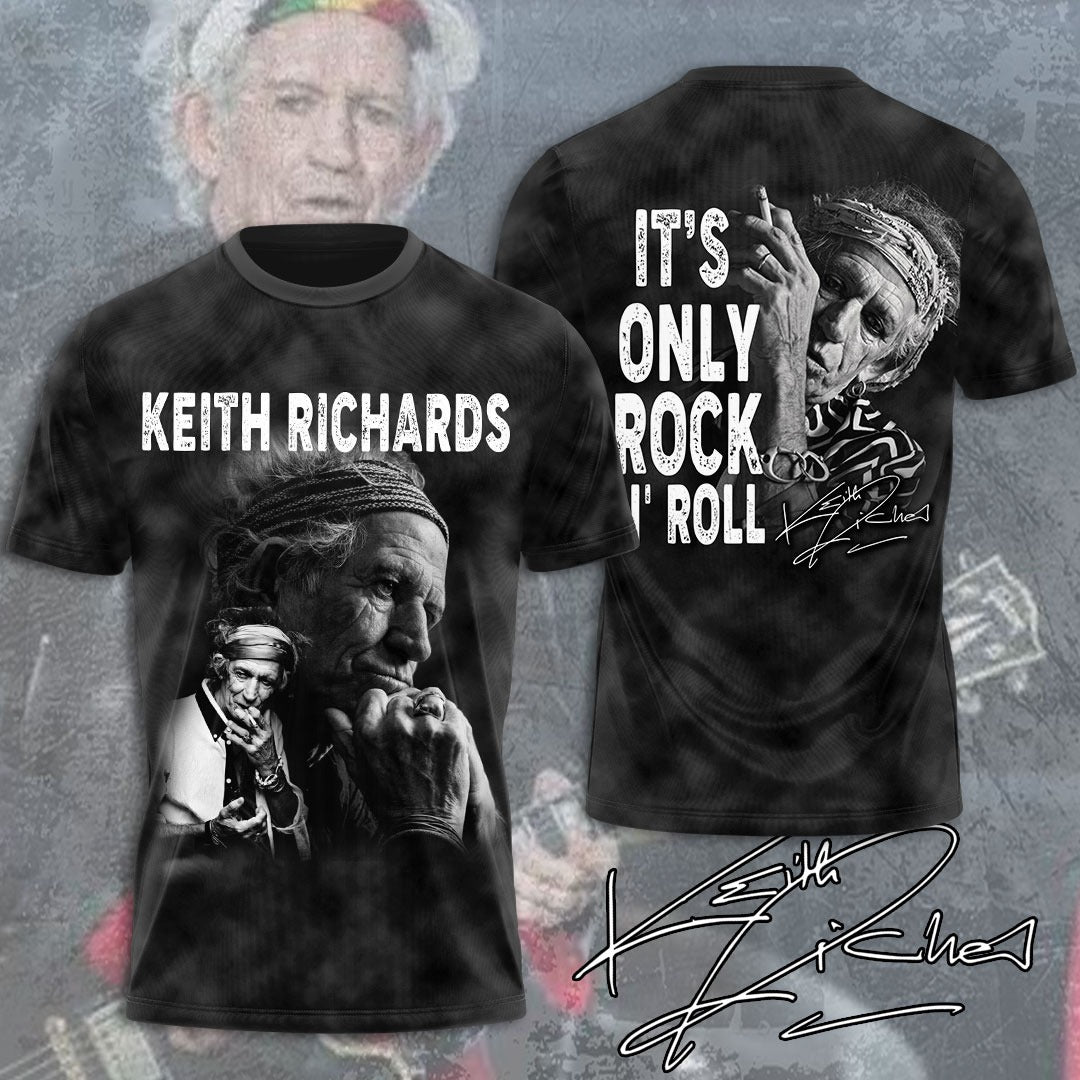 The Rolling Stones 3D Apparel T-Shirt