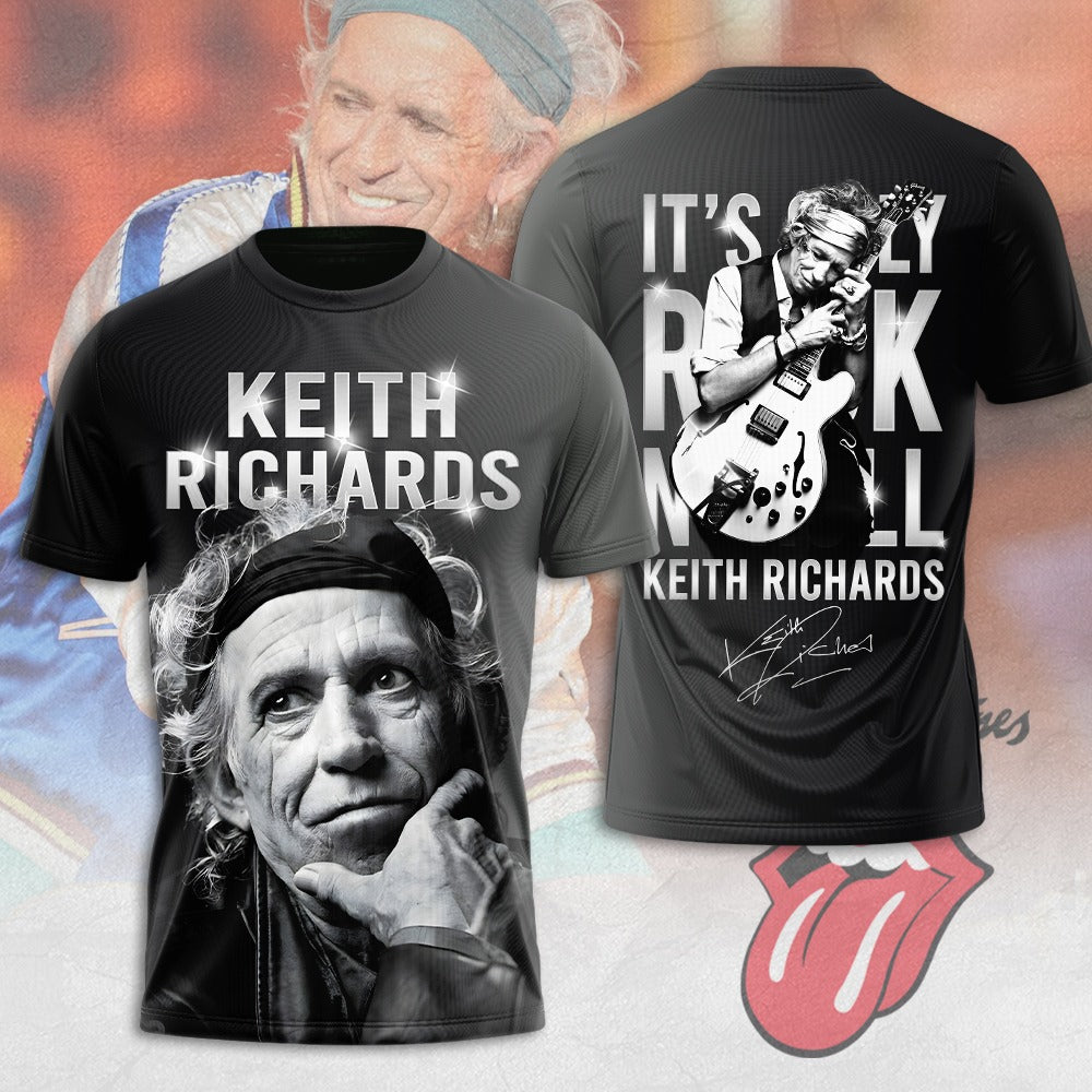 The Rolling Stones 3D Apparel T-Shirt