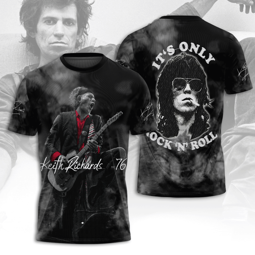 The Rolling Stones 3D Apparel T-Shirt