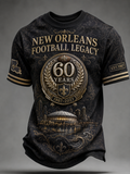 Men's The New Orleans Saints Of The United States Short Sleeves T-Shirt