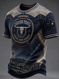 Men’s Rugby Dallas Cowboys Printed Casual Short-Sleeve T-Shirt